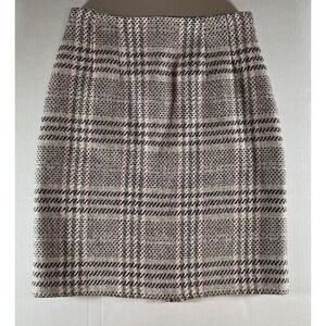 Chadwicks Women's Wool Blend Plaid Tweed‎ Petite Skirt Size 4P